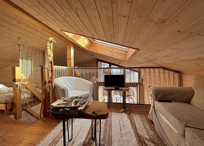 Alpehytte Aig 195 Chalet Loft En Bois Massif Avec Terrasse Et Vue Mer *